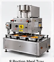8 Portion Meal Tray Sealing Machine