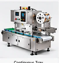 Continuous Tray Sealing Machine