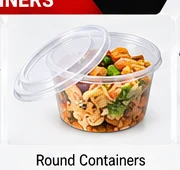 Round Containers With Lid